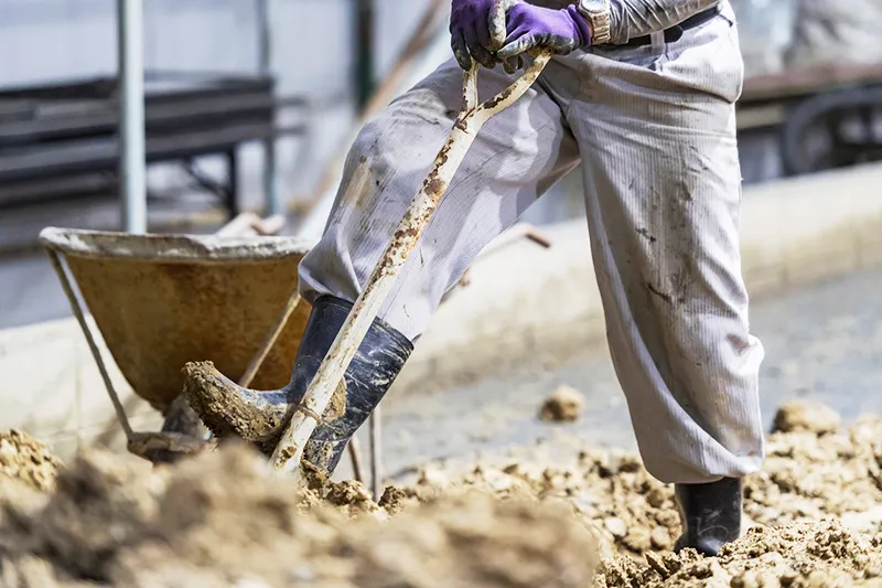 現場土工作業員